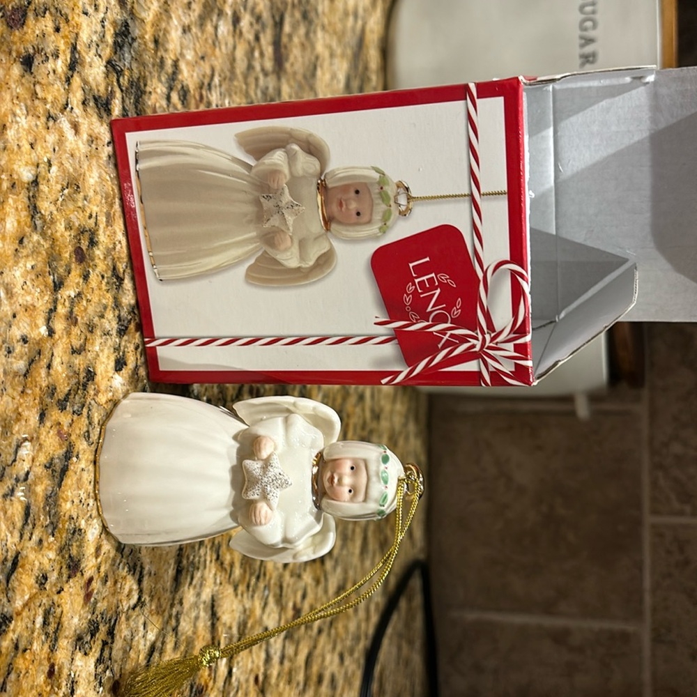Lenox Holiday Cheer Angel Ornament